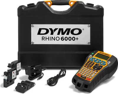 Obrázok produktu pre Dymo Rhino 6000+ - etiketovacie zariadenie - čiernobiele - termotransferové - rolka (2,4 cm)