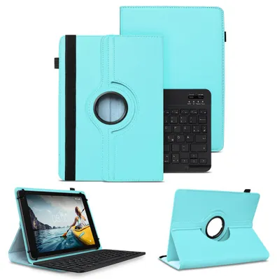 Produktbild von Schutzhülle für VALE Tablet V10E / V10A Bluetooth Hülle Tasche QWERTZ Tastatur