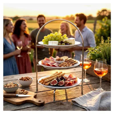 Produktbild von Etagere mit 3 Etagen für 20–28 cm Teller