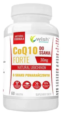 Obrázek produktu pro Wish Coenzym Q10 Forte, pastilky, 60 kusů