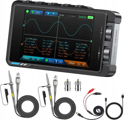 Image de Appareil de mesure oscilloscope numérique générateur de signaux FNIRSI DS215H
