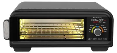 Pizzaofen & Airfryer 18 l, 2000 W, bis 400 °C, digital