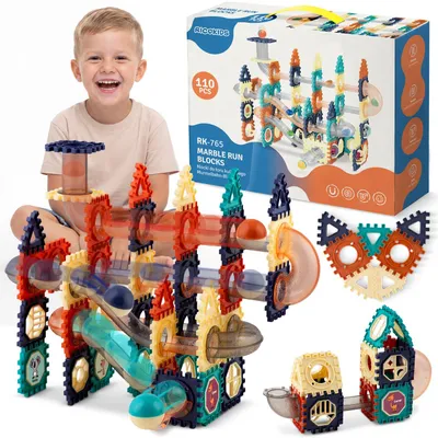 Immagine prodotto di Blocchi da costruzione con diapositiva RK-765 Ricokids