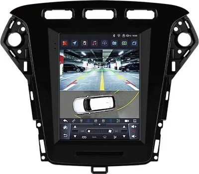 Obrázek produktu pro Autorádio s Bluetooth a CarPlay pro Ford Mondeo MK4 / Galaxy (2011–2013) – Kompatibilní s Apple a Android – Stereo systém – Navigační systém – Série S