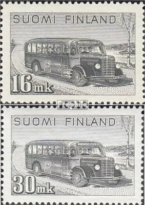 Produktbild von Briefmarken Finnland 1946 Mi 329-330 (kompl.Ausg.) postfrisch Freimarken Omnibus
