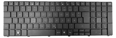 Image de Clavier FRANÇAIS Noir compatible avec Packard Bell Easy Note LX86 MS2290 MS2291 F4081