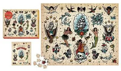 Produktbild von For the Love of Tattoos 500-Piece Puzzle