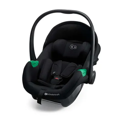 Produktbild von Kinderkraft MINK PRO 2 i-Size Babyschale, Autositz 40–87 cm, R129, SPS+, ISOFIX, H-GUARD+, EASY GROW, kompatibel mit MINK FX 2, Schwarz