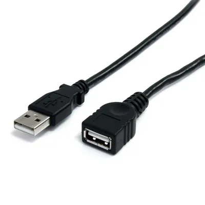 Obrázek produktu pro StarTech.com USBEXTAA6BK, 1,83 m, USB A, USB A, Samec/samice, 0,48 Gbit/s, Černá