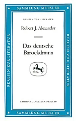 Produktbild von Das deutsche Barockdrama
