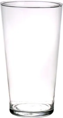Produktbild von INNA-Glas Konische Blumenvase AMNA AIR aus Glas, klar, 25 cm, Ø 14 cm - Dekovase