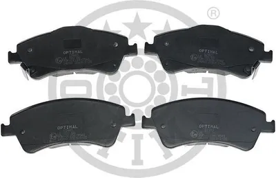 Produktbild von OPTIMAL Bremsbeläge Satz Vorne Bremsklötze für TOYOTA AURIS (NRE15, ZZE15, ADE15, ZRE15, NDE15) BP-12483