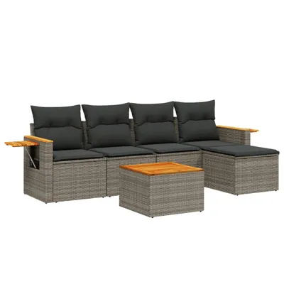 Zdjęcie produktu dla VidaXL 3226767, Ciemny Szary, Drewno akacjowe, Żywica, Stal, 550 mm, 370 mm