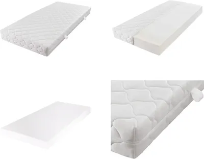 Immagine prodotto di vidaXL Materasso con rivestimento lavabile 200×90×17 cm - Materasso in schiuma - Materasso in schiuma - Materasso in memory foam - Materasso in memory