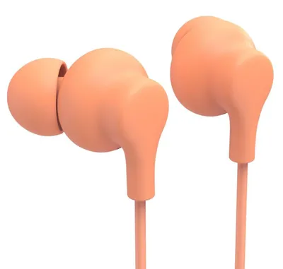 Zdjęcie produktu dla Hama Curly, Przewodowa, Połączenia/muzyka, 20 - 20000 Hz, 16 g, Zestaw słuchawkowy, Pomarańczowy