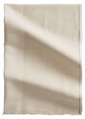 Produktbild von Marc O'Polo Schal Woven Scarf Grey Silk creme