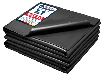 Image de Garronda, bâche pour étang, 6x5 mètres, PE, épaisseur 0,5 mm, protection UV, bâche pour étang à 3 couches, modèle GD-0257