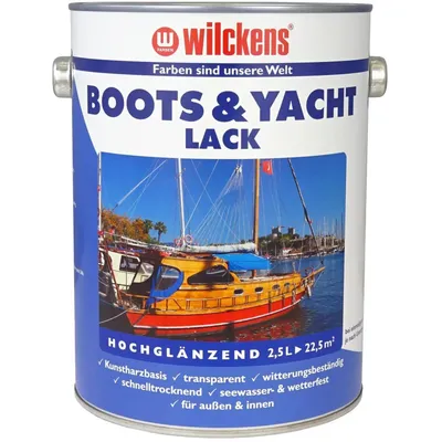 Produktbild von Wilckens Boots- & Yachtlack hochglänzend, 2,5 l