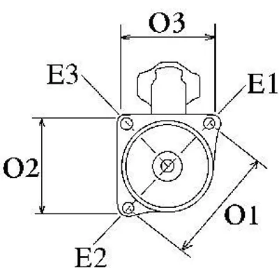 Produktbild von HC-Cargo 115402 Starter Anlasser 1,8kW für VW Golf VII Schrägheck (5G1, BQ1, BE1, BE2) 12V