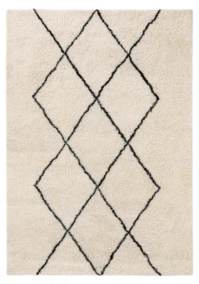 Zdjęcie produktu dla Dywan benuta Wollteppich, wzór Berber, geometryczny, prostokątny, 120 x 170 cm