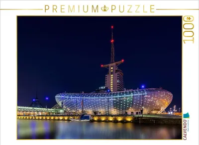 Produktbild von CALVENDO Puzzle Klimahaus Havenwelten - Bremerhaven | 1000 Teile Lege-Größe 64x48cm Foto-Puzzle für glückliche Stunden
