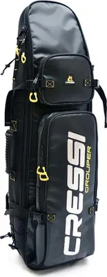 Immagine prodotto di Cressi Spa Grouper Borsa per pinne Nero  Nero Taglia unica