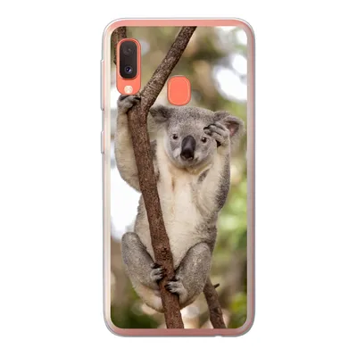Produktbild von MuchoWow® Handyhülle Schutzhülle Hülle für Samsung Galaxy A20e Koala - Äste - Tier - Kinder - Jungen - Mädchen Silikon Softcase Handy Hülle - Abdeckung