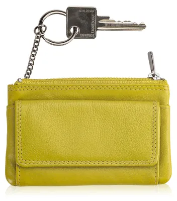 Produktbild von Josephine Osthoff Schlüsseletui Leder Damen Schlüsseltasche Münzbörse Schlüsselmäppchen mit Kreditkarten RFID (973)