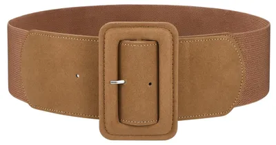 Produktbild von Vintage-Gürtel mit elastischem Bund für Damen, 7,5 cm breit