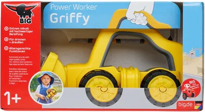 Produktbild von BIG Indoor / Outdoor Spielzeug Fahrzeug Power Worker Griffy Bagger 800054850