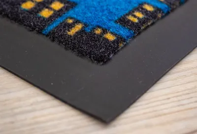 Produktbild von Fußmatte Berlin bei Nacht 60 x 40 cm für Innen- & Außenbereich