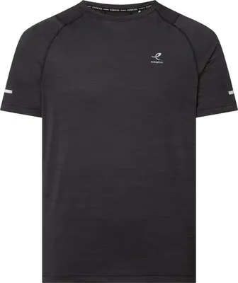 Produktbild von ENERGETICS He.-T-Shirt Ailo SS M MELANGE/BLACK/BLACK M