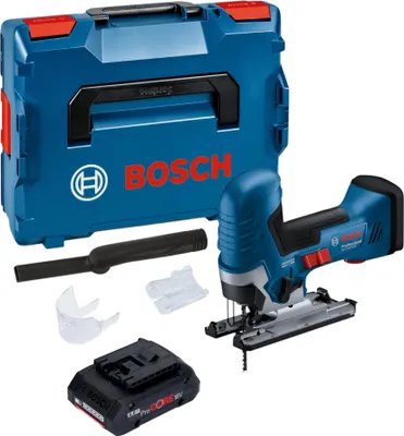 Produktbild von Bosch GST 18V-125 S Professional Akku Stichsäge 18 V 125 mm Brushless + 1x ProCORE Akku 4,0 Ah + L-Boxx - ohne Ladegerät
