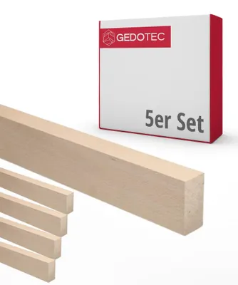 Immagine prodotto di Listelli in legno per progetti fai-da-te - 95 cm - confezione da 5