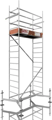 Produktbild von ALTEC Rollfix 500 | inkl. Fussplatten | Traverse ausziehbar | Rollgerüst