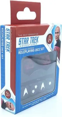 Produktbild von Star Trek RPG Command Division Dice Set - Tabletop-Rollenspiel Zubehör - ENG Edition