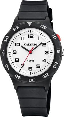 Image de Calypso Jeunesse Montre analogique K5797/4 Fashion Montre plastique noire UK5797/4