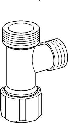 Produktbild von Grohe Eckventil für WC-Spülkasten chrom - 42730000