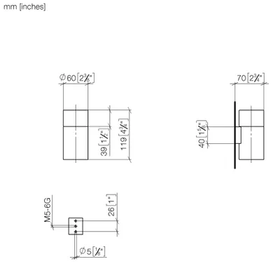Produktbild von Dornbracht 83401979-27 Glashalter, Wandmodell SERIENNEUTRAL