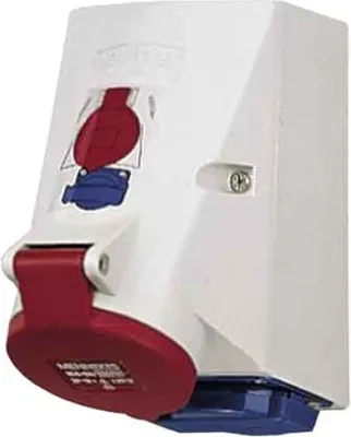 Immagine prodotto di MENNEKES Wanddose 16A 5polig 1649 Twin CONTACT 6h 400V IP44 1649 (1649.)