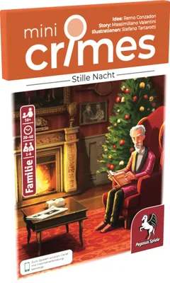 Zdjęcie produktu dla MiniCrimes - Silent Night: kooperacyjna gra kryminalna dla osób w wieku od 10 lat