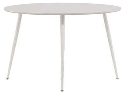 Produktbild von BOURGH Esszimmertisch PLAZA Ø120x75cm - runder Esstisch in beige