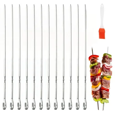 Imagen del producto de Juego de 50 brochetas para parrilla