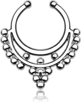 Produktbild von Nasenpiercing Nasenring Fake Piercing Septum Helix Piercing Kugeln
