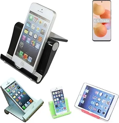 Produktbild von K-S-Trade Handy-Ständer kompatibel mit Xiaomi Civi faltbarer Tischständer Smartphone Tablet Halterung Reise