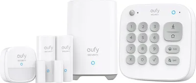 Produktbild von Eufy T8990321, Weiß, GSM, SMS, RF Wireless, WLAN, 802.11b, 802.11g, Wi-Fi 4 (802.11n), -10 - 50 °C
