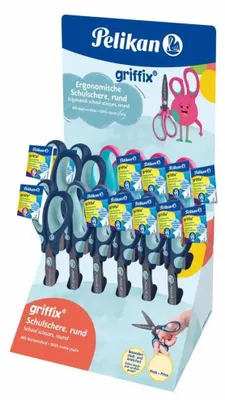 Produktbild von Pelikan griffix Schulscheren rund