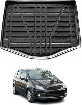 Produktbild von Kofferraumwanne Laderaumwanne für Ford C-Max 2003-2010 Gummi TPE Schwarz