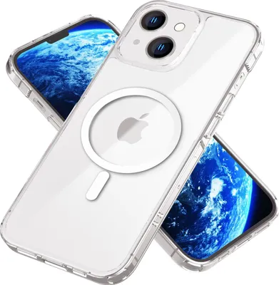 Produktbild von MagPower Schutzhülle für iPhone 14 Plus, Klar Kratzfest Handy Hülle Durchsichtig