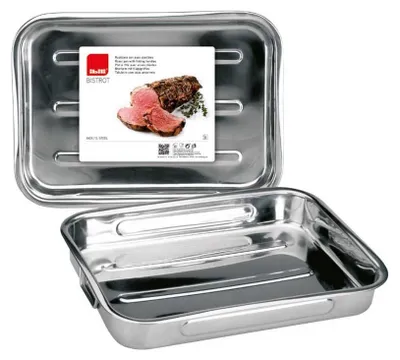 Immagine prodotto di Pirofila in acciaio inox senza coperchio BISTROT 30 cm